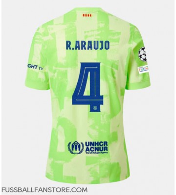 Barcelona Ronald Araujo #4 Replik 3rd trikot 2024-25 Kurzarm